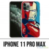 IPhone 11 Pro Max Case - Iron Man Design Poster