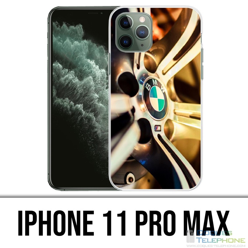 Coque iPhone 11 PRO MAX - Jante Bmw Chrome