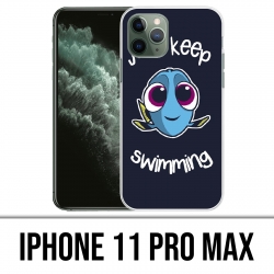 Coque iPhone 11 PRO MAX - Just Keep Swimming