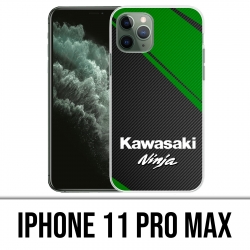 Custodia IPhone 11 Pro Max - Logo Kawasaki Ninja