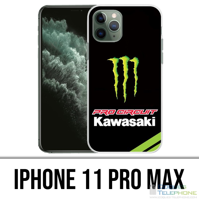 Coque iPhone 11 PRO MAX - Kawasaki Pro Circuit