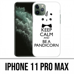 Carcasa IPhone 11 Pro Max - Keep Calm Pandicorn Panda Unicorn