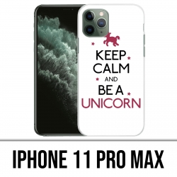 IPhone 11 Pro Max Case - Bleib ruhig Einhorn Einhorn