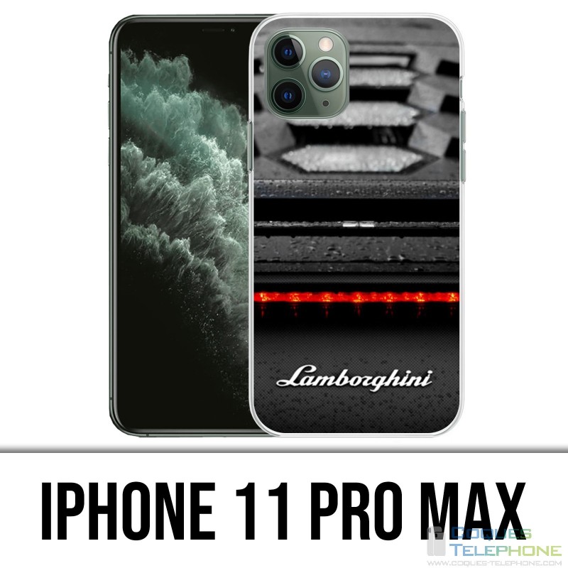 Custodia per iPhone 11 Pro Max - Emblema Lamborghini