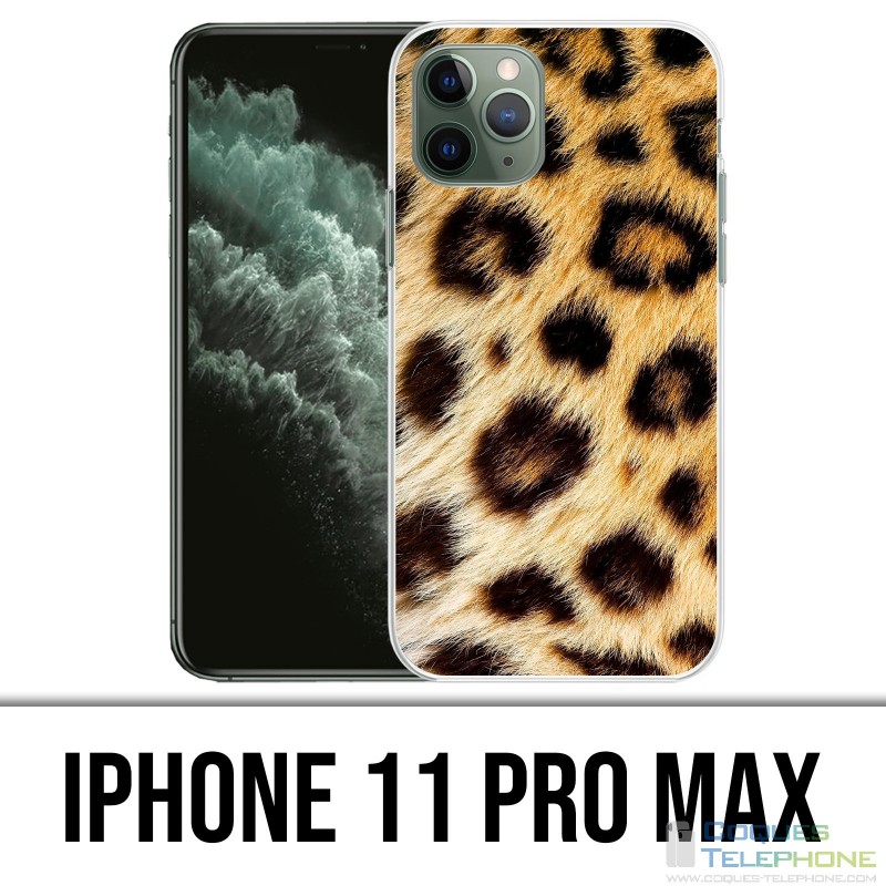 Coque iPhone 11 PRO MAX - Leopard