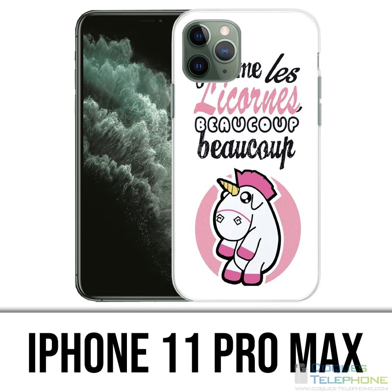Funda iPhone 11 Pro Max - Unicornios