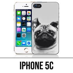 Custodia per iPhone 5C - Dog Pug Ears