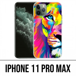IPhone 11 Pro Max Case - Multicolored Lion