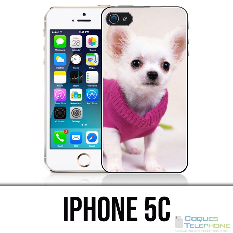 Coque iPhone 5C - Chien Chihuahua