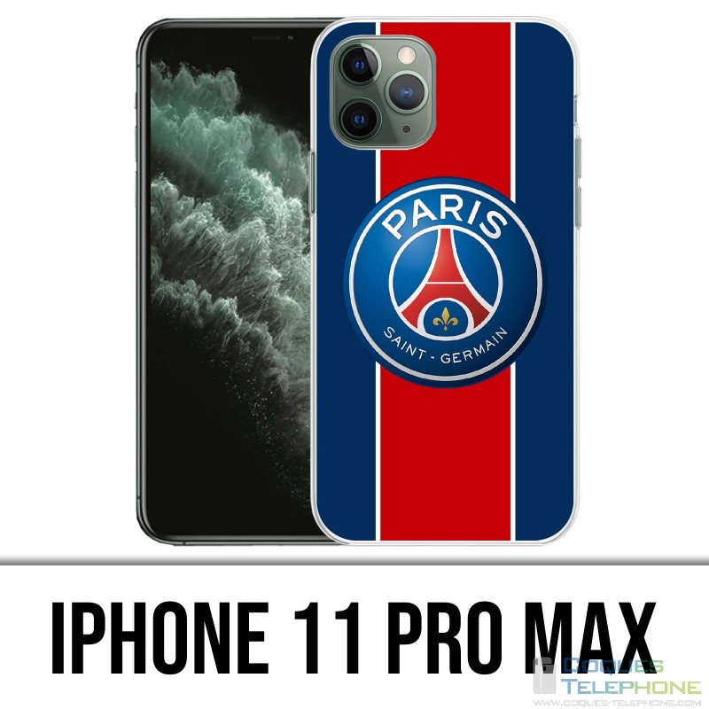 Carcasa IPhone 11 Pro Max - Logo Psg New Red Band