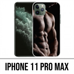Funda para iPhone 11 Pro Max - Músculos de hombre