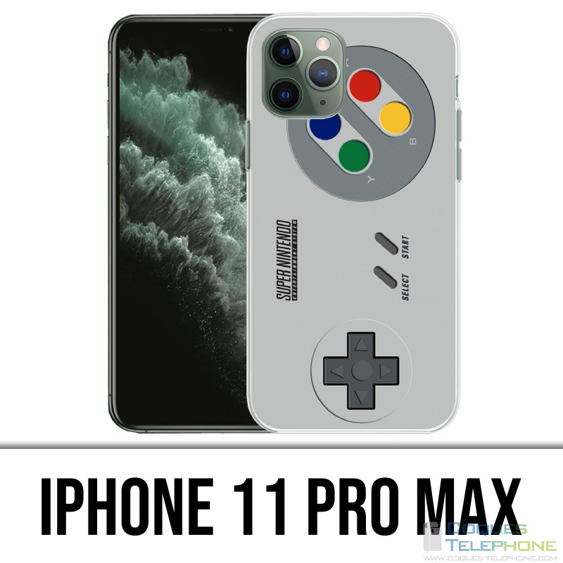 Coque iPhone 11 PRO MAX - Manette Nintendo Snes