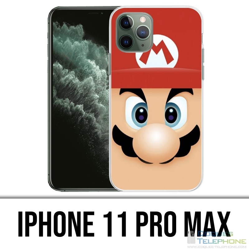 Custodia per iPhone 11 Pro Max - Mario Face