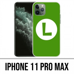 Coque iPhone 11 PRO MAX - Mario Logo Luigi