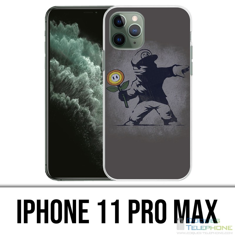 Coque iPhone 11 PRO MAX - Mario Tag