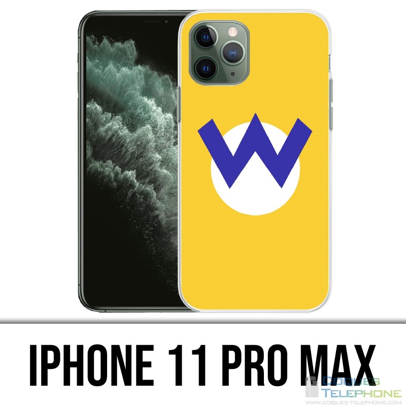 IPhone 11 Pro Max case - Mario Wario Logo