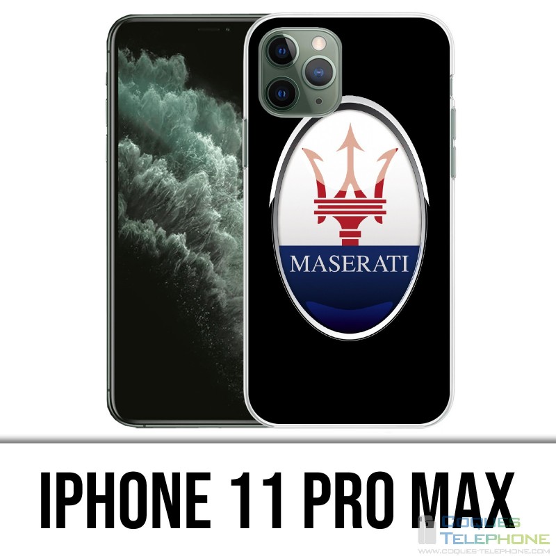 Coque iPhone 11 PRO MAX - Maserati