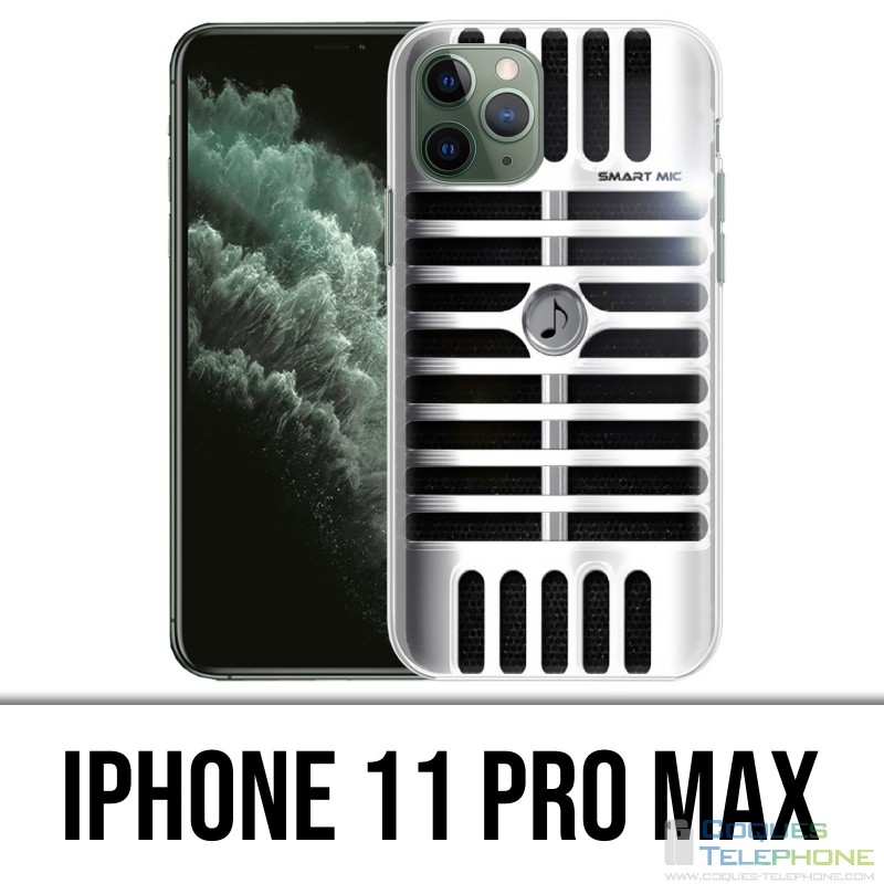 IPhone 11 Pro Max Case - Vintage Mic