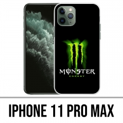 Coque iPhone 11 PRO MAX - Monster Energy Logo Glow