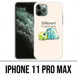 Coque iPhone 11 PRO MAX - Monstre Cie Best Friends