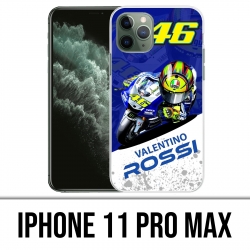 Funda iPhone 11 Pro Max - Motogp Rossi Cartoon