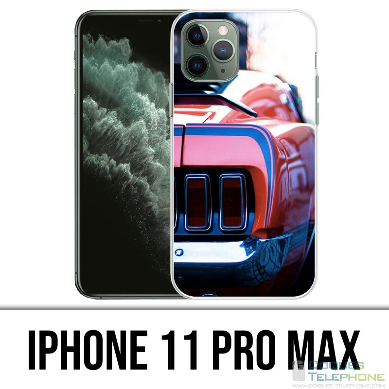 Coque iPhone 11 PRO MAX - Mustang Vintage