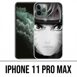 Custodia per iPhone 11 Pro Max - Naruto in bianco e nero