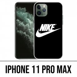 Custodia per iPhone 11 Pro Max - Logo Nike nero