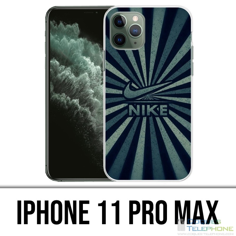 Funda para iPhone 11 Pro Max - Logotipo Nike Vintage