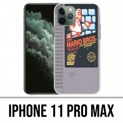 Funda para iPhone 11 Pro Max - cartucho de Nintendo Nes Mario Bros