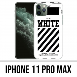 Coque iPhone 11 PRO MAX - Off White Blanc