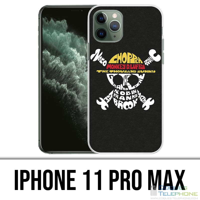 Custodia IPhone 11 Pro Max - Logo One Piece