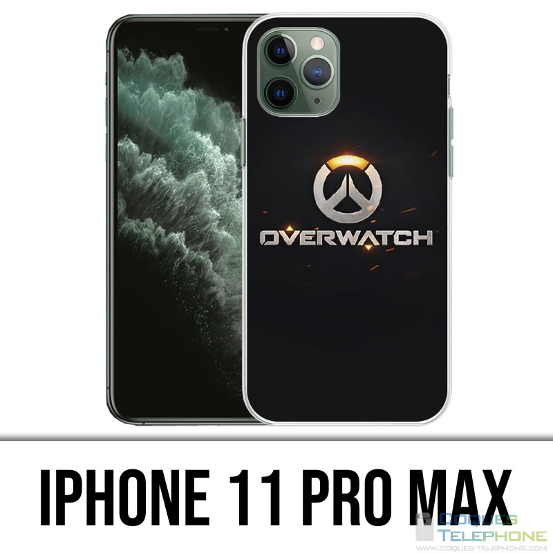 Funda para iPhone 11 Pro Max - Logotipo de Overwatch