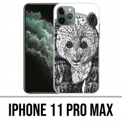 Custodia per iPhone 11 Pro Max - Panda Azteque
