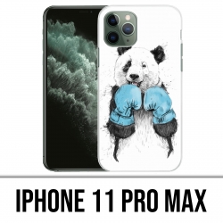 Coque iPhone 11 Pro Max - Panda Boxe