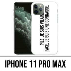 Funda iPhone 11 Pro Max - Vilaine Face Connasse