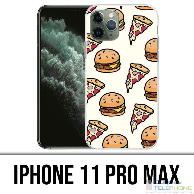 Custodia IPhone 11 Pro Max - Pizza Burger