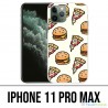 Coque iPhone 11 Pro Max - Pizza Burger