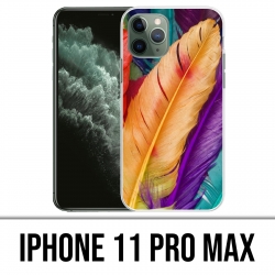 Coque iPhone 11 Pro Max - Plumes