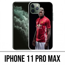Coque iPhone 11 PRO MAX - Pogba Manchester