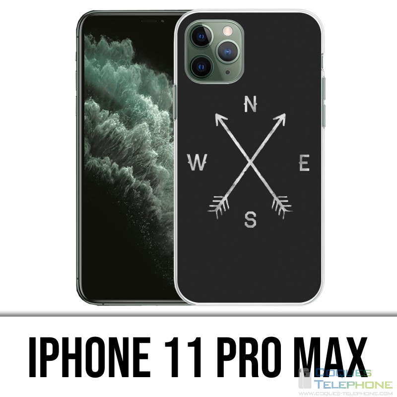 Coque iPhone 11 Pro Max - Points Cardinaux