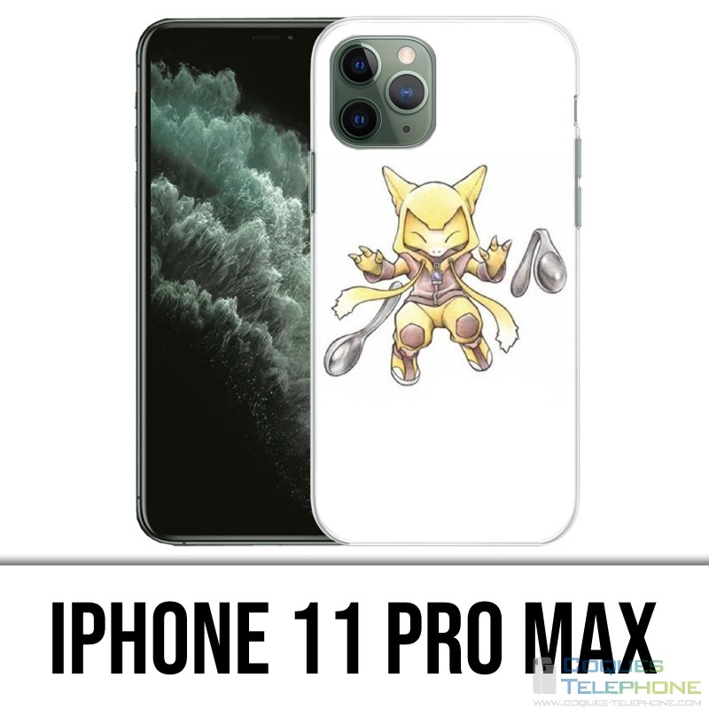 Coque iPhone 11 PRO MAX - Pokémon bébé Abra