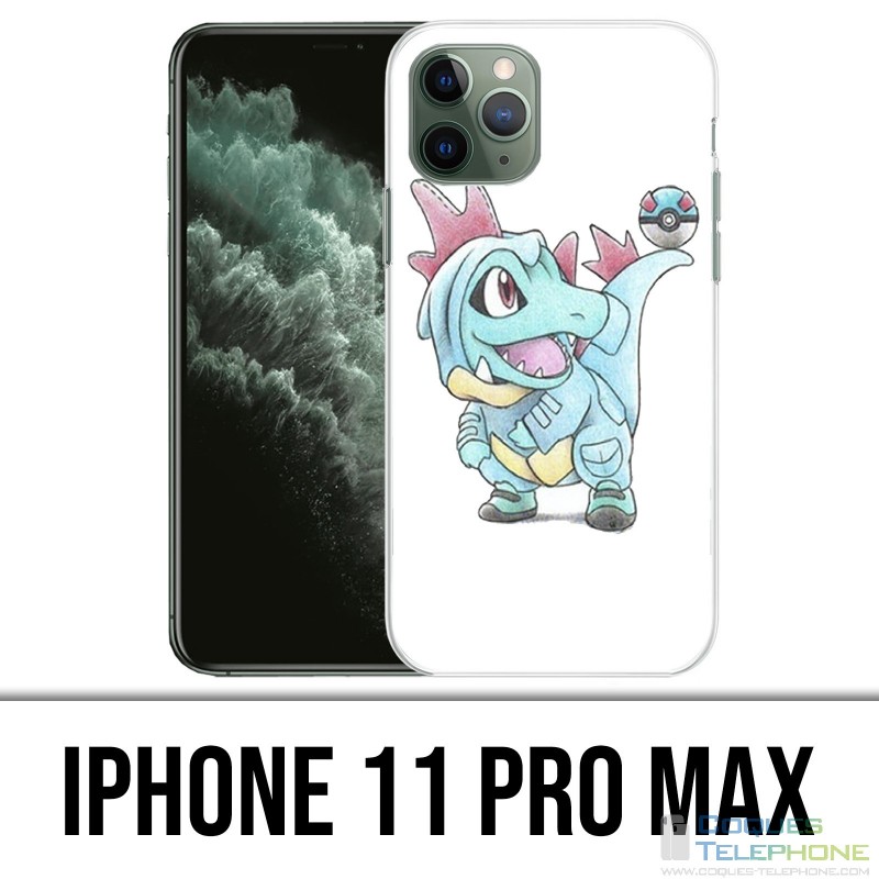 Coque iPhone 11 PRO MAX - Pokémon bébé Kaiminus