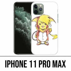 Coque iPhone 11 PRO MAX - Pokémon bébé Raichu