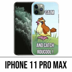 Custodia IPhone 11 Pro Max: Pokémon Go Catch Roucool
