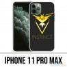 Coque iPhone 11 PRO MAX - Pokémon Go Team Jaune