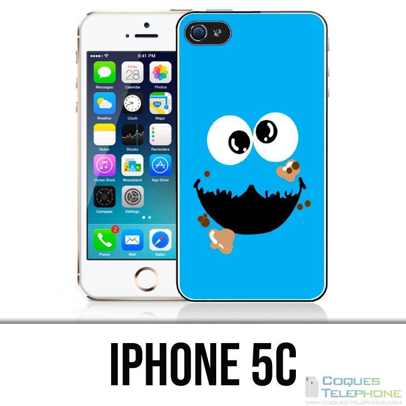 Coque iPhone 5C - Cookie Monster Face