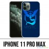 Coque iPhone 11 PRO MAX - Pokémon Go Tema Bleue