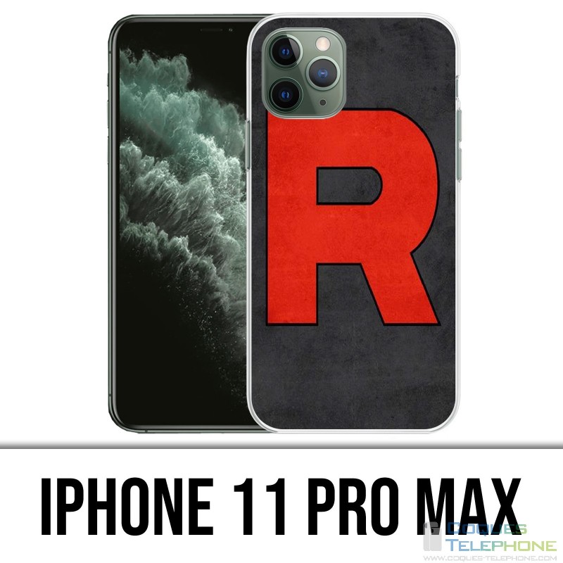 Custodia IPhone 11 Pro Max - Pokémon Team Rocket