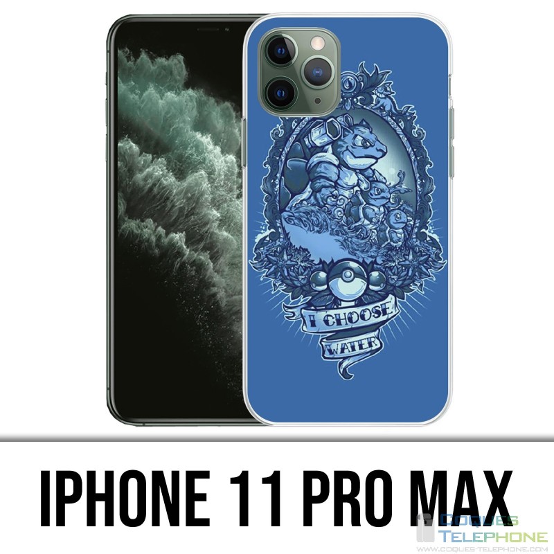 Coque iPhone 11 PRO MAX - Pokémon Water